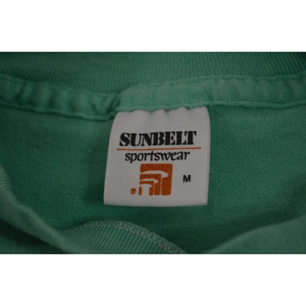 Nookachamps Winter Runs Chicago 1988 Medium Green Sunbelt Sportswear Vtg - Picture 7 of 10